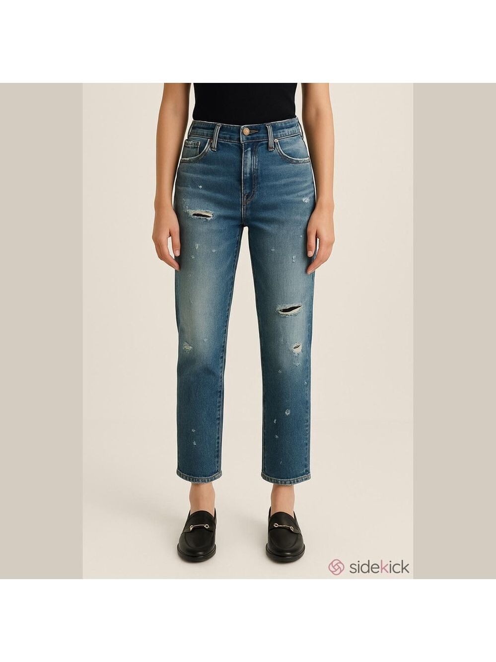 Denham Monroe Girlfriend Jeans (Sz 26)